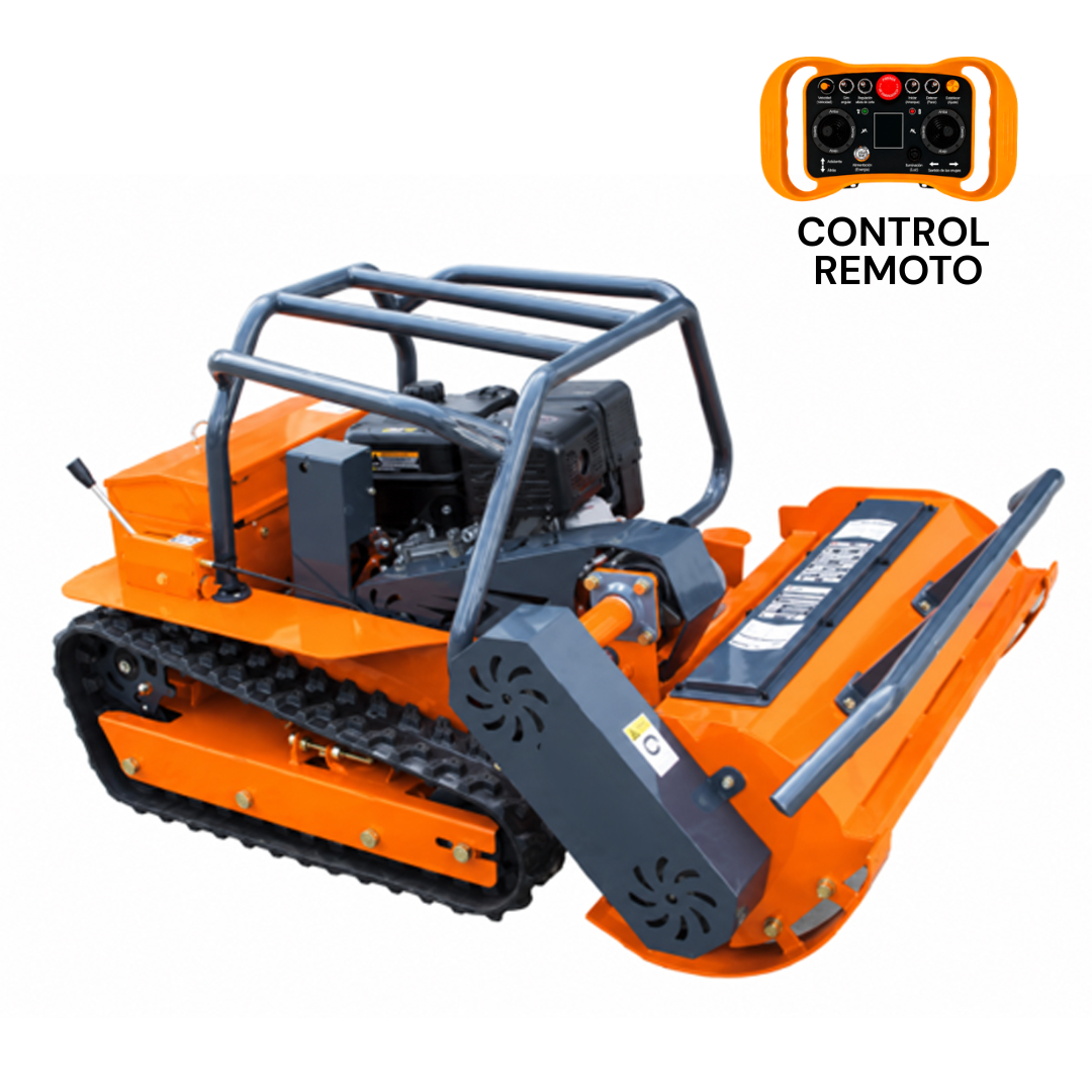 Desbrozadora de Martillos CON CONTROL REMOTO